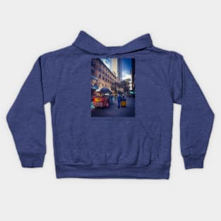 Fulton Street Brooklyn New York City Kids Hoodie